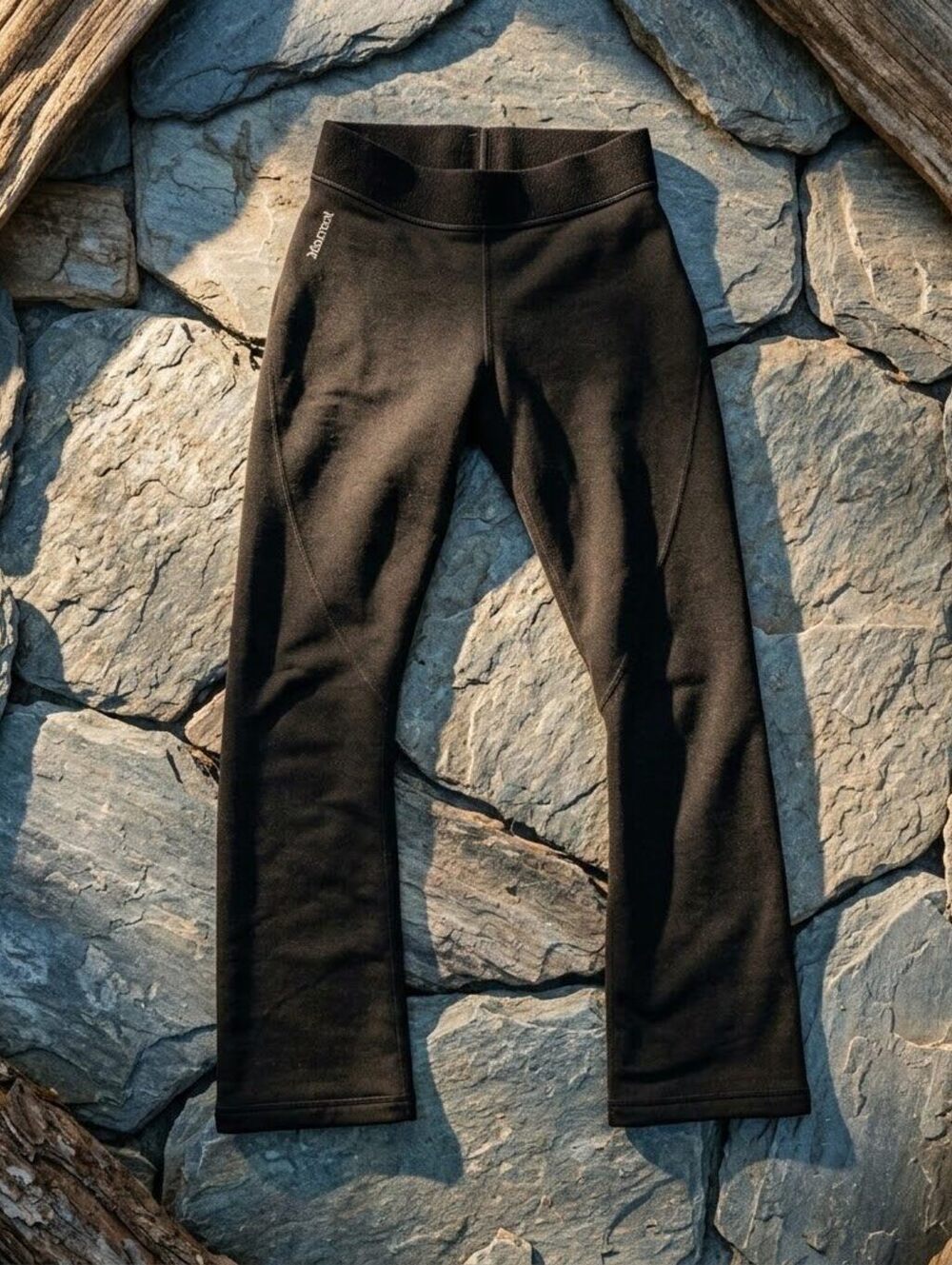 Marmot Stretch Fleece Base Layer Pants Tights Mens Small Skicore Winter Techwear